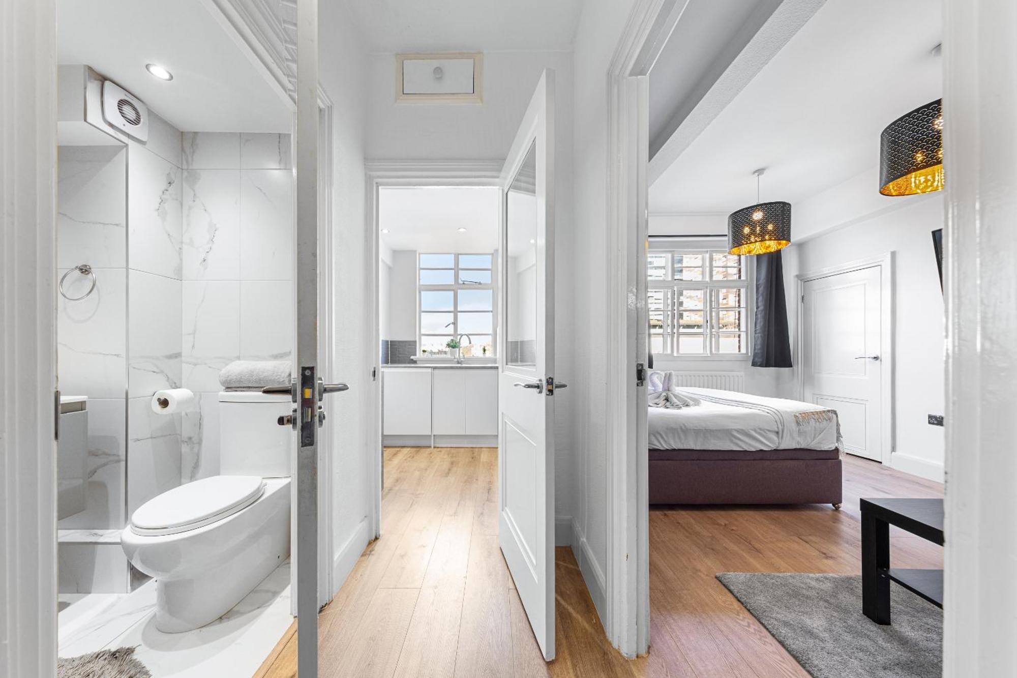 Central London Luxury, Relaxing Apartment! 2 Mins From Paddington Station! Eksteriør billede