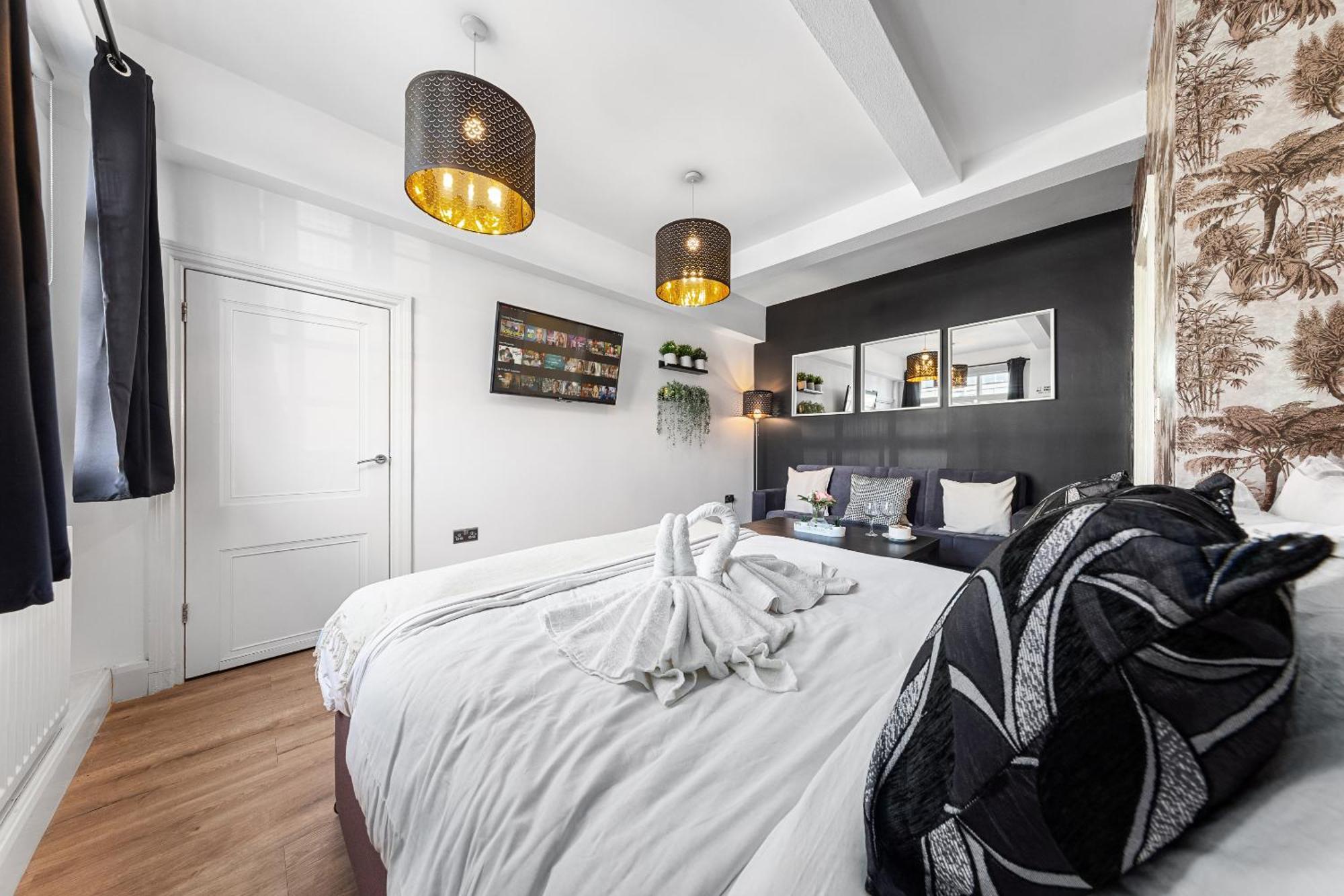 Central London Luxury, Relaxing Apartment! 2 Mins From Paddington Station! Eksteriør billede