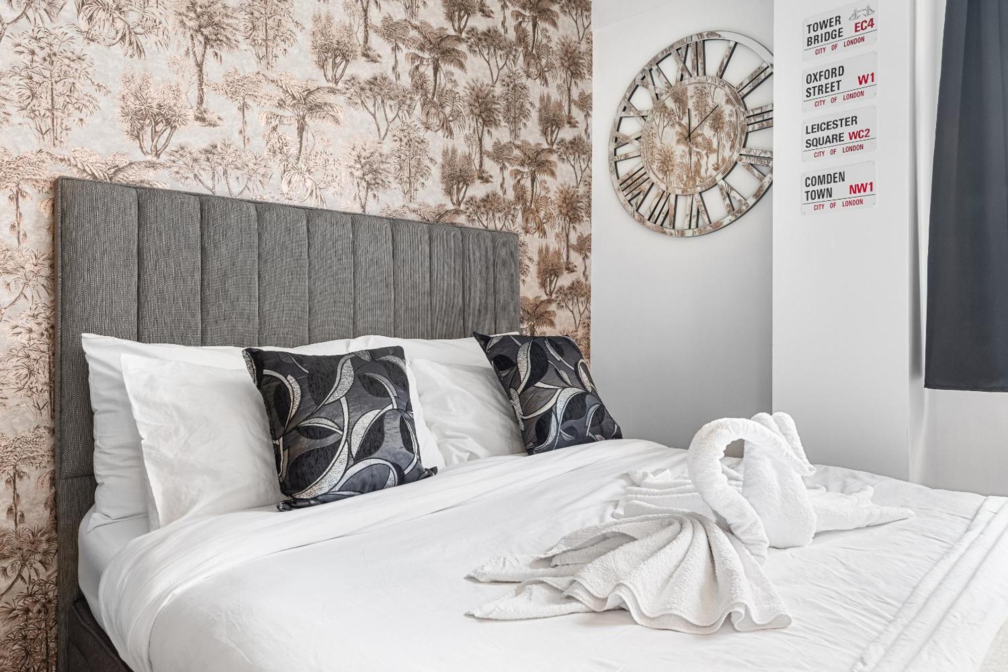Central London Luxury, Relaxing Apartment! 2 Mins From Paddington Station! Eksteriør billede