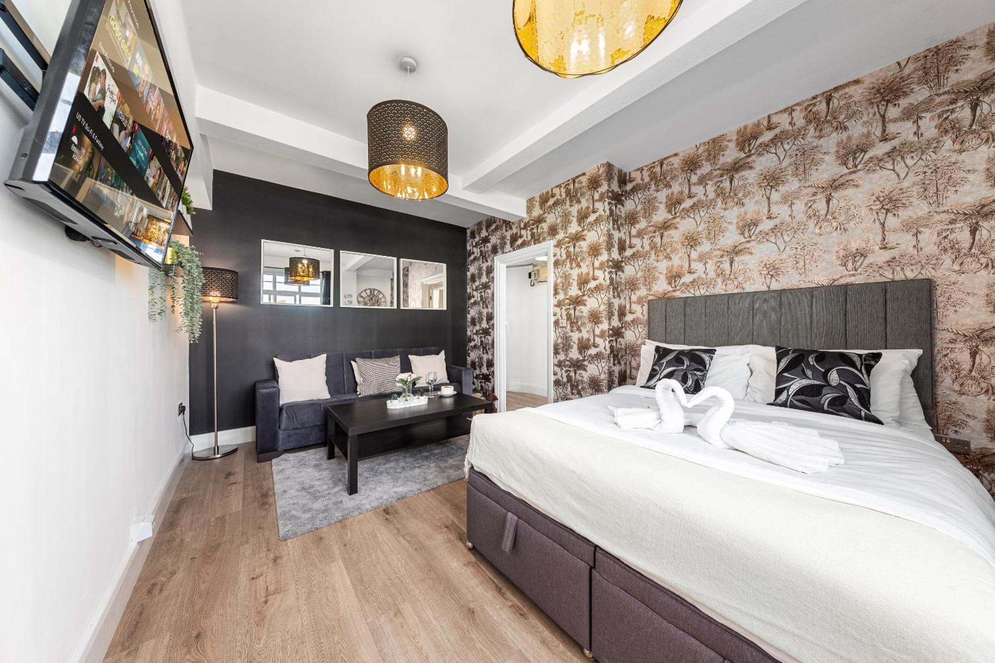 Central London Luxury, Relaxing Apartment! 2 Mins From Paddington Station! Eksteriør billede