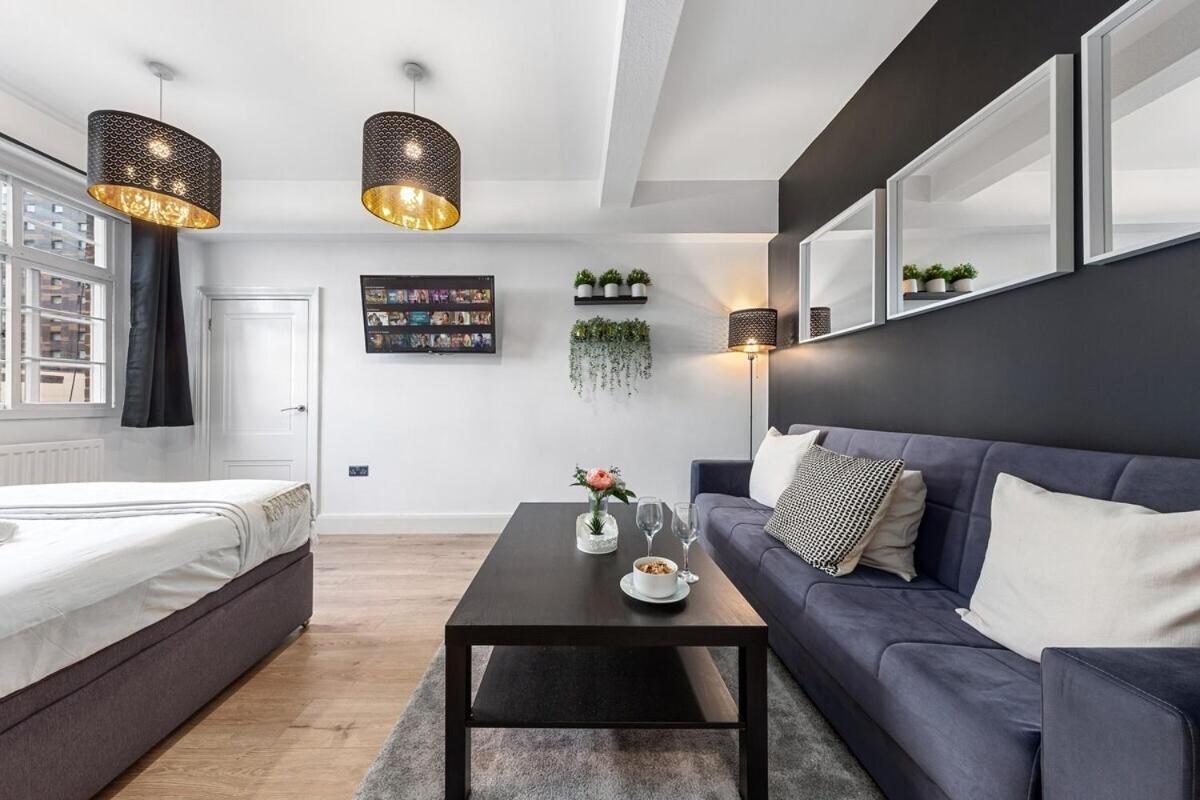 Central London Luxury, Relaxing Apartment! 2 Mins From Paddington Station! Værelse billede