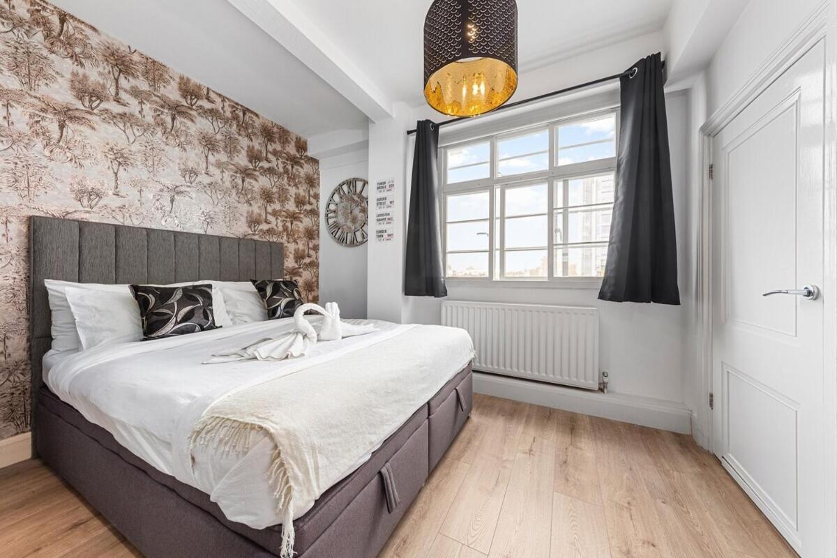 Central London Luxury, Relaxing Apartment! 2 Mins From Paddington Station! Værelse billede